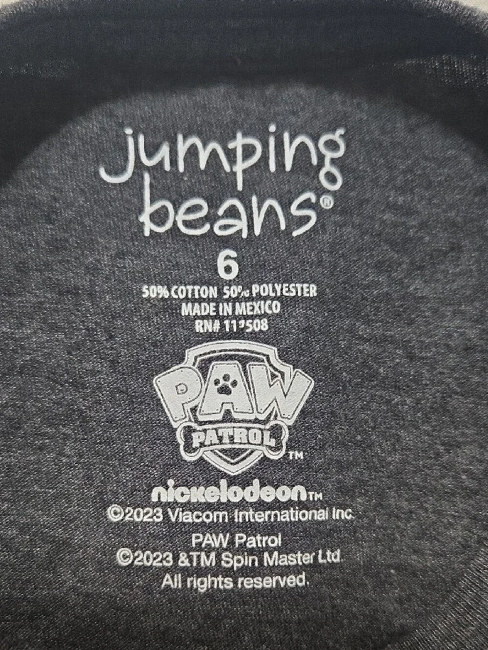 jumping beans Dark Gray Tee with Pink Skye & Multicolor Flowers